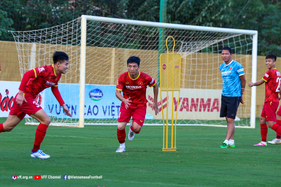 Tuyển Việt Nam tăng cường rèn đấu pháp chuẩn bị cho AFF Cup 2022