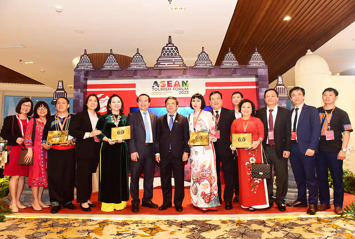 14 đơn vị Việt Nam nhận giải thưởng Du lịch ASEAN 2023