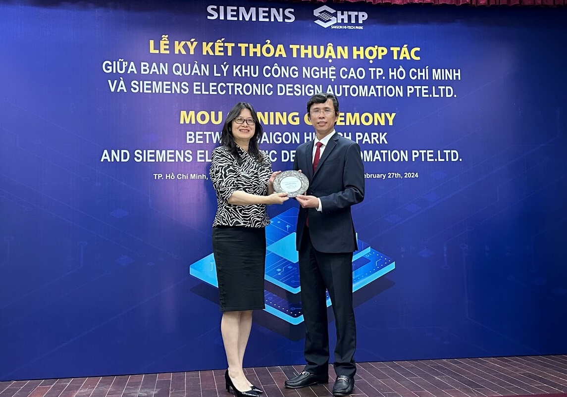 Siemens và Khu Công nghệ cao TPHCM hợp tác nâng cao kỹ năng cho nhân lực ngành bán dẫn