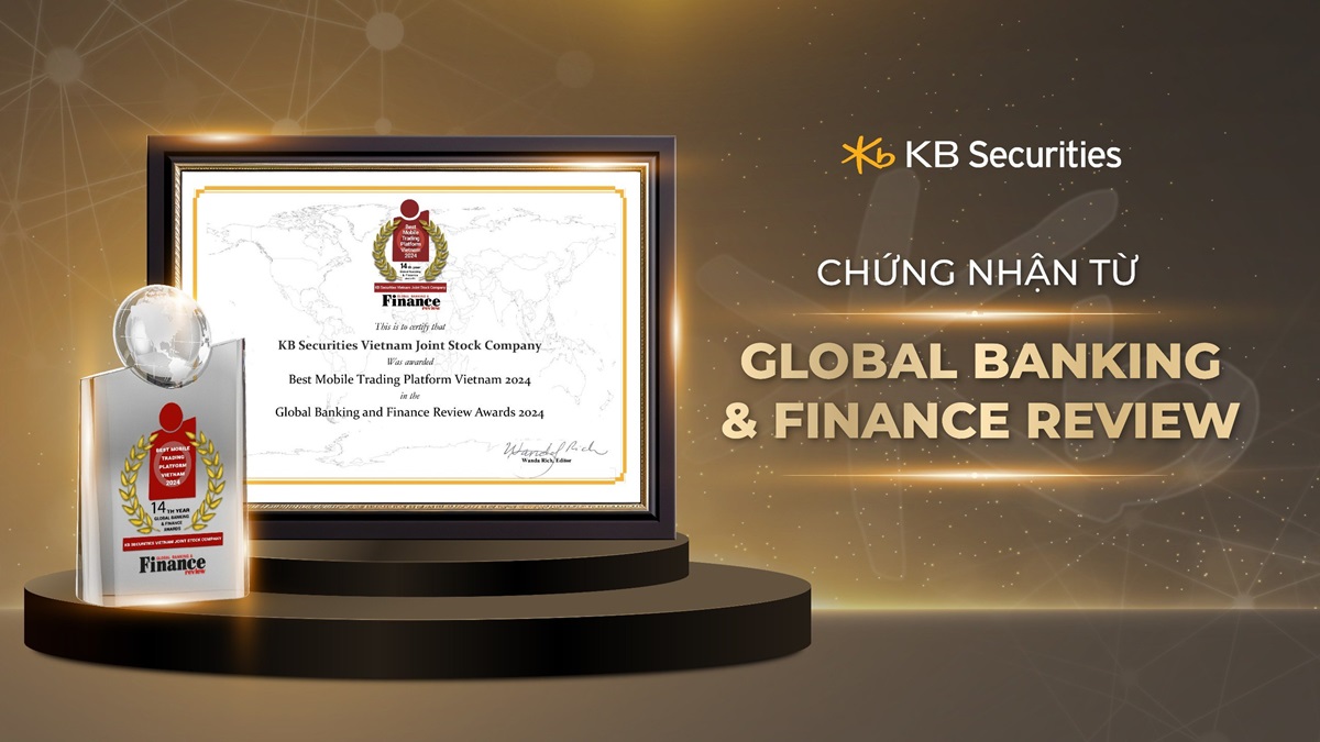 Ứng dụng KB Buddy giành giải thưởng “Ứng dụng giao dịch chứng khoán tốt nhất Việt Nam 2024”