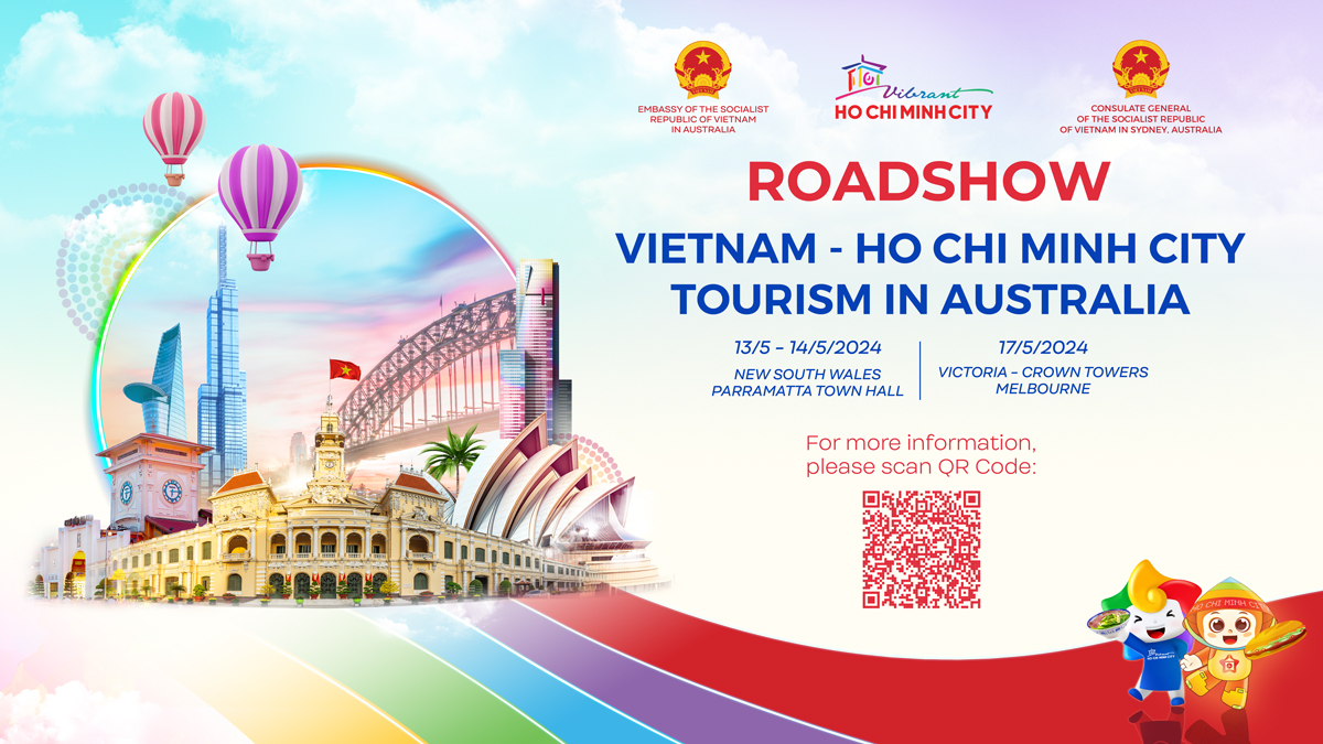Quảng bá Du lịch Việt Nam - Thành phố Hồ Chí Minh tại Úc năm 2024