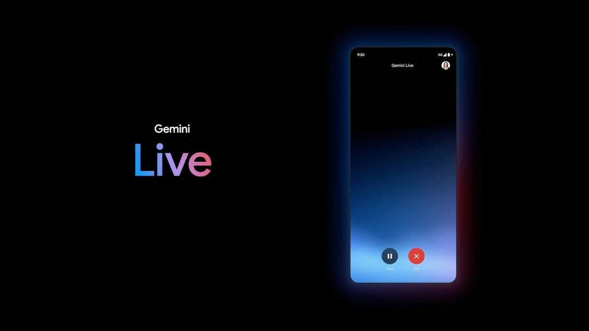 Gemini Live: trải nghiệm về các cuộc hội thoại AI trên thiết bị Android