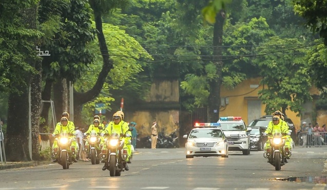 Phân luồng giao thông phục vụ Lễ Quốc tang Tổng Bí thư Nguyễn Phú Trọng